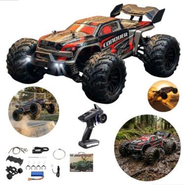 Imagem de Carrinho Controle Remoto 50km/h 4X4 Automodelo Rc Competição Conquer c
