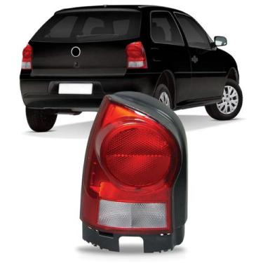 Imagem de Lanterna Traseira Gol G4 2006 2007 2008 Rubi - JCV, Esquerdo
