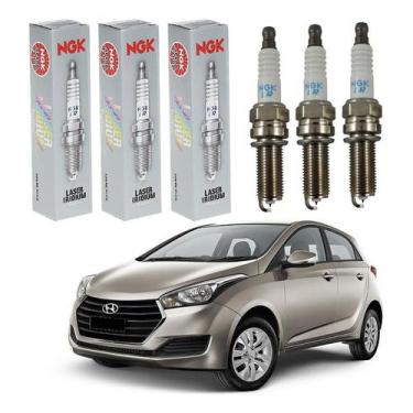 Imagem de Jogo Vela Ignição Ngk Hb20 1.0 12v 3cc Aspirado 2016 A 2019