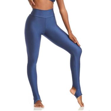 Imagem de Calça Legging Básica Yoga Azul - cajubrasil, Azul petróleo, G