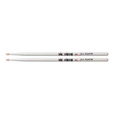 Imagem de Baqueta 5A Hickory Vic Firth Jack Dejohnette Ponta Madeira