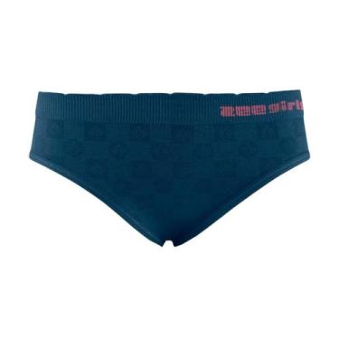 Imagem de Calcinha Tanga Infantil Sem Costura Zee Rucci, Marinho 2015, V29, GG -