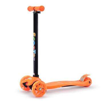 Imagem de Patinete Maré 3 Rodas LED COLORIDO, Laranja