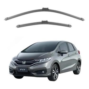 Imagem de Kit Palhetas Limpador Parabrisa Chuva Honda Fit 2018 À 2021 - Cinoy, C