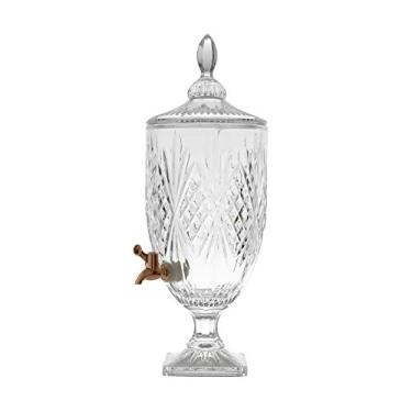 Imagem de DISPENSER DE CRISTAL ECOLÓGICO DUBLIN/BRANDON 4,5L TRANSPARENTE/COBRE