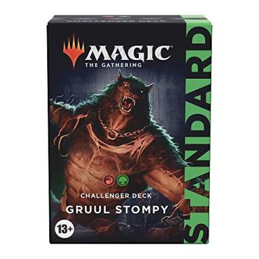 Imagem de Magic: The Gathering Standard Challenger Deck 2022 – Gruul Stompy (vermelho e verde) - Produto em Inglês, Multicolor