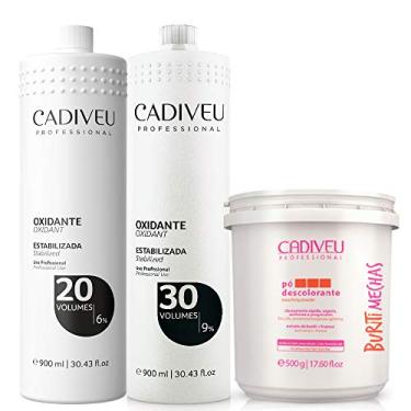 Imagem de Cadiveu Buriti Mechas Pó Descolorante + Ox. 20/30 Volumes