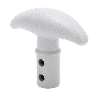 Imagem de Vaveren Acessório de substituição para remo de barcos, fácil instalação, artesanato fino, material de pvc portátil e compacto para remo de bote de canoa, Branco cinzento