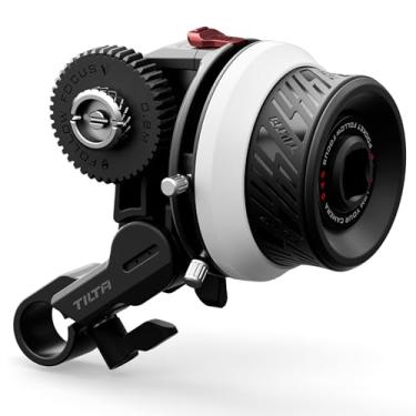 Imagem de Tilta Tiltaing Pocket Follow Focus | Pull Focus on DSLR, Mirrorless, and Compact Cine Lenses | A/B Stops | Includes 15mm Rod & Rod Holder Mount | FF-T07