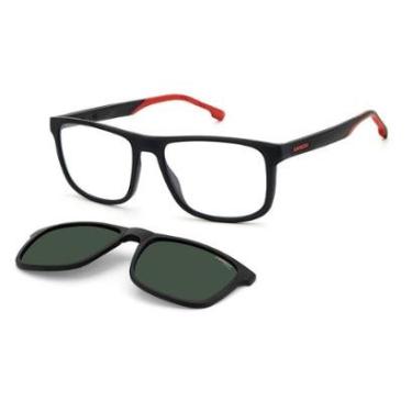 Imagem de Óculos De Sol Solar Carrera 8053/CS Preto Clip-On Polarizado-Masculino