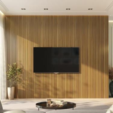 Imagem de Bariri Painel Ripado de Pvc 270 Cm X 0,15cm Cerejeira