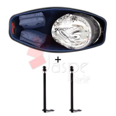 Imagem de Forração Pcx 150 Forro Premium Baú 19 20 Azul + 2 Antena - Jaspe Ateli