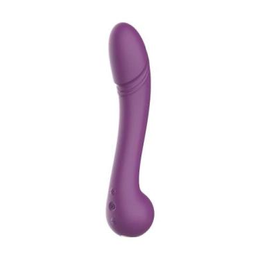 Imagem de Vibrador Feminino em Silicone Athena Lovetoys, Silicone, 22x3 (aproxim