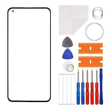 Imagem de E-yiiviil Substituição da lente da tela externa de vidro frontal compatível com 1+10 PRO CPH2415 CPH2413 CPH2417 6,7 polegadas com ferramentas (sem tela e digitalizador de toque)