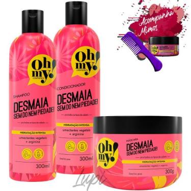 Imagem de Kit Oh My Desmaia Sem Dó E Nem Piedade 300m 3 Itens - Oh My!