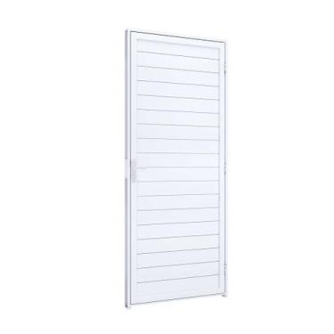 Imagem de Porta de Giro de Alumínio Lambri 215 x 85 x 6,5 cm Esquerda Riobras