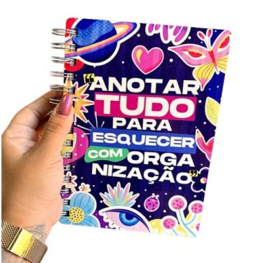 Imagem de Agenda Personalizada 20x14,5cm Anual 2025 Anotar Tudo Para Esquecer co