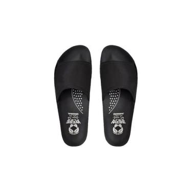 Imagem de Sandália Ortopédica  Confortável Para Esporão e Dores nos Pés Preta Ne