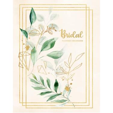 Imagem de Bridal Planner Organizer: Original Watercolor Artwork Cover | Wedding Planning Binder Organizer | Wedding Contacts, Budget Worksheets, Expense Tracker, Seating Lists, Wedding Gift List