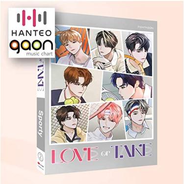 Imagem de Pentagon - Love or Take [Sporty ver.] (11th Mini Album) [Pre Order] CD+Booklet+Folded Poster+Others with Tracking, Extra Decorative Stickers, Photocards