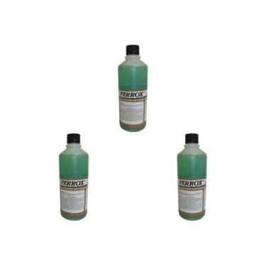 Imagem de Kit C/3 - Removedor Neutralizador Convertedor. Ferrugem F... - FERROX