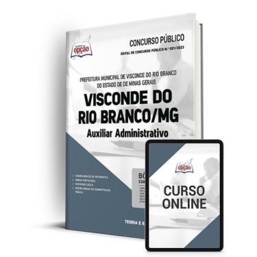 Imagem de Apostila Prefeitura de Visconde do Rio Branco - MG - Auxiliar Administ