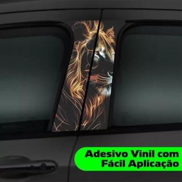 Imagem de Adesivo Personalizado Para Coluna Porta Carro Decorativo 008 - Resitan