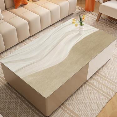 Imagem de Toalha de mesa de café, leve, luxuosa, almofadas de mesa de café, à prova d'água, antiescaldantes e à prova de óleo, tapetes de mesa para sala de estar, armário de TV, tipo 02|| 70 x 120 cm