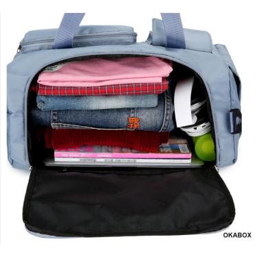 Imagem de Mochila Bolsa Academia Natação Camping feminina - Verde