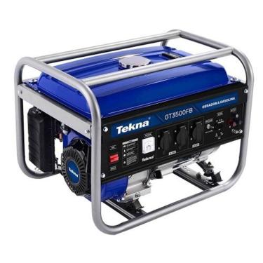 Imagem de Gerador de Energia a Gasolina Tekna, GT3500FB, 6,5 hp, 3,1KVA – Bivolt