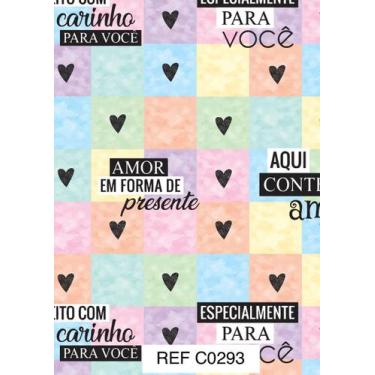 Imagem de Bobina de Papel para Embrulho de Presente Rolo 40cmx100m - SAO JOAO, C
