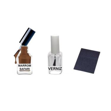 Imagem de Tinta De Retoque Tira Risco Carro Renaut  -  Marrom Safari - Jhow Ades