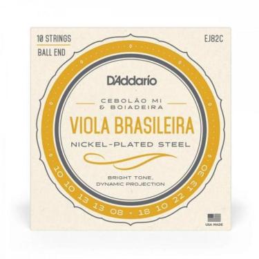 Imagem de Encordoamento Para Viola Brasileira Cebolão Mi/boiadeira