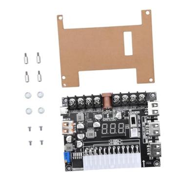 Imagem de predolo Placa de Distribuição de Energia, Suporte de 20/24 Pinos para Placa Adaptadora de Energia Compacta Multifuncional PD2.0/PD3.0, Tensão Ajustável, Parafuso Da Caixa Da Placa