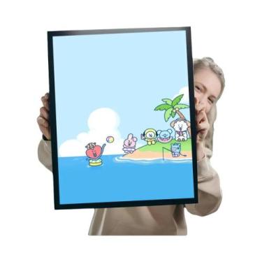 Imagem de BTS BT21 HD Quality Wall Art Poster Boa Impressão Decoração De Casa Pi