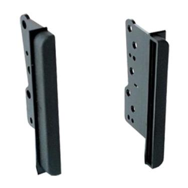 Imagem de Moldura 2 Din Corolla e Fielder 2003 à 2008 Preta Painel Central Multi