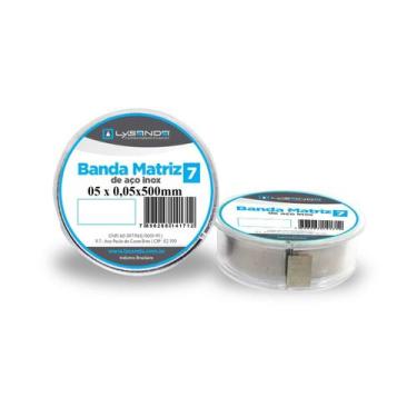 Imagem de Fita Banda Matriz Metálica (05 x 0,05x500mm) - Lysanda