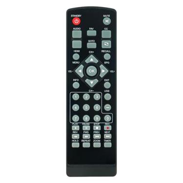 Imagem de Controle remoto de substituição compatível com EMATIC AT103B conversor conversor digital caixa conversor de TV digital