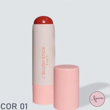 Imagem de Blush Stick 3 em 1 Miss Lary - no-brand, 01