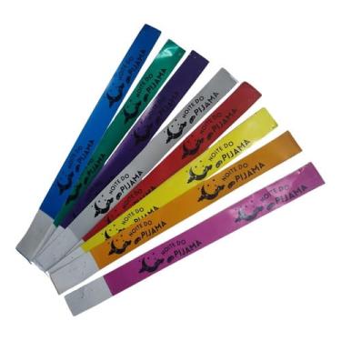 Imagem de Kit 50 Pulseiras VIP Personalizadas – Identificação para Festas e Eventos (Principal)
