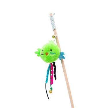 Imagem de Varinha Tutelo Green Bird para gato