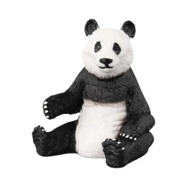 Imagem de Figuras De Ação Kawaii Panda Em PVC, Modelos De Animais De Simulação S