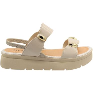 Imagem de Sandália Plataforma Mississipi Tira Grossa Adornada Feminina