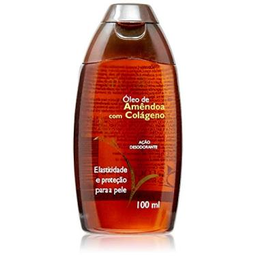 Imagem de Óleo Corporal de Amêndoas com Colágeno, , Branco, 100 Ml, Muriel