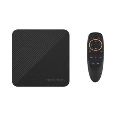 Imagem de Caixa De TV Android 8K T8 128GB Grande Memória Allwinner H313 Reprodut