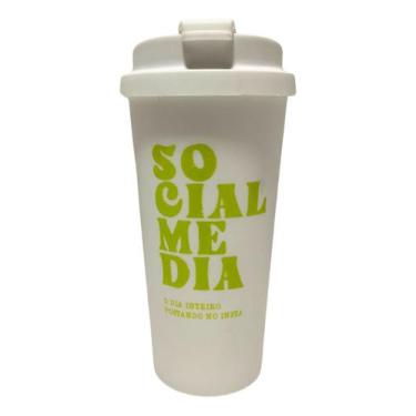 Imagem de Copo Café C/ Tampa Bucks 500ml Tema PersonalizadoP/Viagem - Uatt, Soci