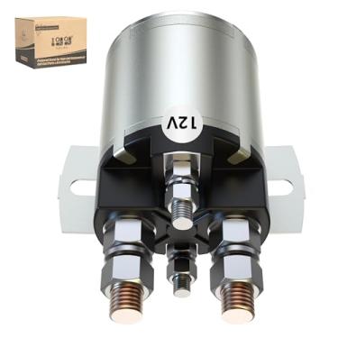 Imagem de 10L0L Solenoide de arranque 12V para Yamaha G2/ G8/ G9/ G11/ G14/ G16/ G20 Carrinho de golfe a gás 1985-2002, conjunto de solenoide de 4 terminais 200A, substitui JF2-H1950-00, JR3-H1950-00, J38-81999