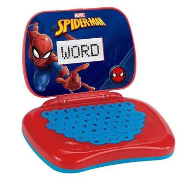 Imagem de Laptop Infantil Spider-Man Bilíngue  Atividades  +3 anos - Candide