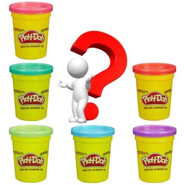Imagem de Massinha Play-Doh Pote Individual Sortido Hasbro Cores Variadas Divers