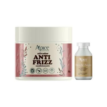 Imagem de Kit ativador anti-frizz e ov argan ápice - Apice Cosmeticos